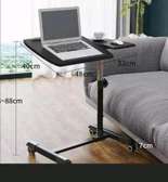 Adjustable movable laptop desk