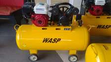 WASP Air compressor  5.5 hp x 100 ltr petrol driven