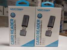Vention 2-in-1 USB 3.0 A Card Reader(SD+TF) Gray