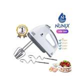 Nunix Electric Hand Mixer Whisk Egg Beater Cake Baking Mixer