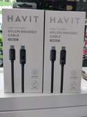 Havit PD100W USB-C to USB-C Fast Charging Cable LED Display