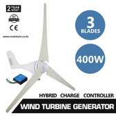 400W Wind Turbine with 20A Charge Controller