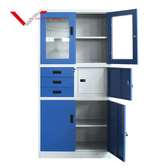 Blue Metallic File Cabinet – Strong, Stylish & Secure