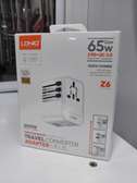 LDNIO UNIVERSAL TRAVEL ADAPTER GAN CHARGER 65WATT
