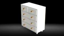 A chest of drawers