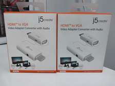 j5create  HDMI to VGA Video Audio Adapter (JDA203)