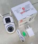 Wall Mount Bulb Dual Lens Wifi Camera Smart Net