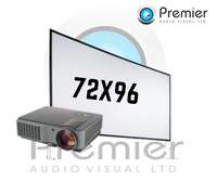 Hire a Projector and Rear projection Screen