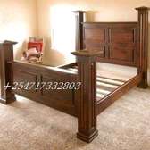 pure mahogany bed
