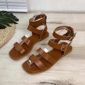Quality strapped leather sandals sizes 37-43