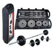 50kgs York Dumbbell Set with barbell