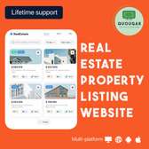 REAL ESTATE AND PROPERTY LISTING WEBSITE DEVELOPMENT