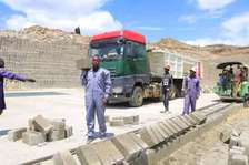 Machine cut stones & Ballast