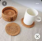 10cm High Quality Rattan Woven Coasters