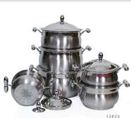 Prandelli stainless steel cookware set