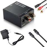 Digital to Analog Audio Converter DIF Optical Coax to Analog