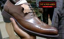 Coffee brown leather BROGUES