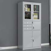 Steel Lockable Imported Office Cabinet with a Safe