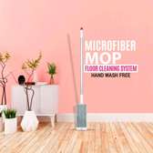 *Squeeze Mop Floor Mops Reusable Microfiber Pads