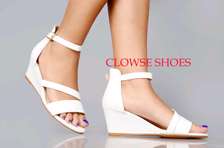 High wedge shoes