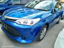 Toyota fielder blue 2016