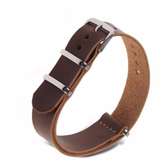 18mm Leather Wrist Watch Band and Strap