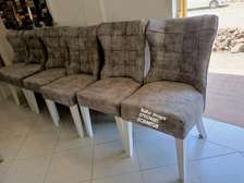 Grey tufted dining chairs for sale in Kenya