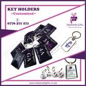 METALLIC KEY-HOLDERS BRANDED WITH YOUR LOGO