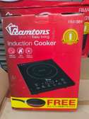 Ramtons RM/381 Induction Cooker Black with Free Pan