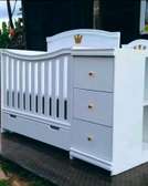 Classic baby cots modern furniture design with drawers