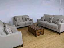 Box shaped sofa