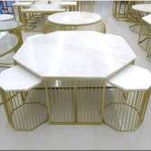 5pcs round coffee table set