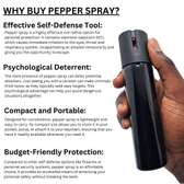 Anti Theft Self Defense Pepper Spray Mace CS OC 110 ML