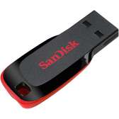 Sandisk Cruzer Blade - 64gb - Black & Red