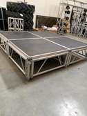 Hire stage & public address