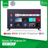 Syinix 32" Smart Android Tv, Bluetooth Enabled.