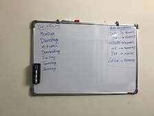 2*3ft wall mounted magnetic whiteboard