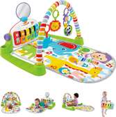 Baby Play Mat With Hanging Toys- Multicolored