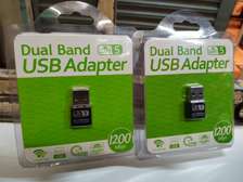 WiFi 5 USB WiFi Adapter, AC 1200Mbps Dual Band 5Ghz / 2.4Ghz