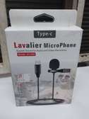 Clip-on Lapel Mini Lavalier Mic Microphone TYPE C