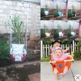 Porch baby swing