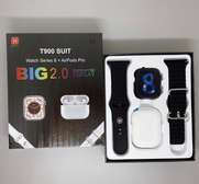 T900 Suit 2 In 1 Smartwatch With Earbuds Fitness Bracelet