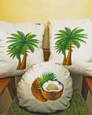 Towi 3piece Coconut themed Throw pillows