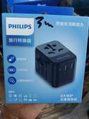 Philips 15W Universal Traveler Adaptor with USB-C & 2x USB-A