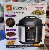 Sayona 6L Digital Electric Pressure Cooker, model SPC-4413