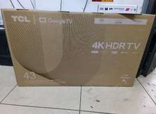 TCL 43 Inch 4K UHD HDR Smart Google 11 TV