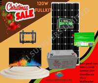 120w solar fullkit  charist mass offer