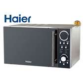Haier Glass Microwave Oven 900W, 23L - Silver