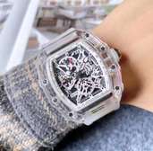 Clear face Richard mille Watch