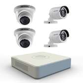 Hikvision 4 Camera CCTV Installation Kit